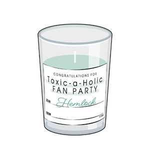 【ヘムロック】『Toxic-a-Holic』Fan Partyお祝いミニキャンドル