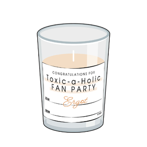 【アーゴット】『Toxic-a-Holic』Fan Partyお祝いミニキャンドル