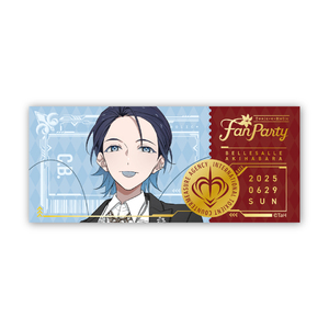 『Toxic-a-Holic』Fan Party箔押しチケット風カード　C.B.