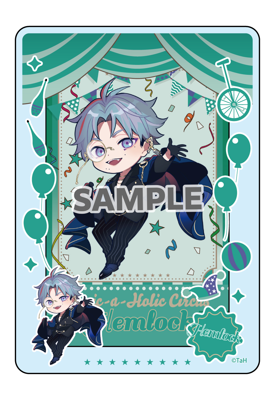 『Toxic-a-Holic』 硬質カードケース&SDキャラクターブロマイドセット Parallel Circus ver. ヘムロック