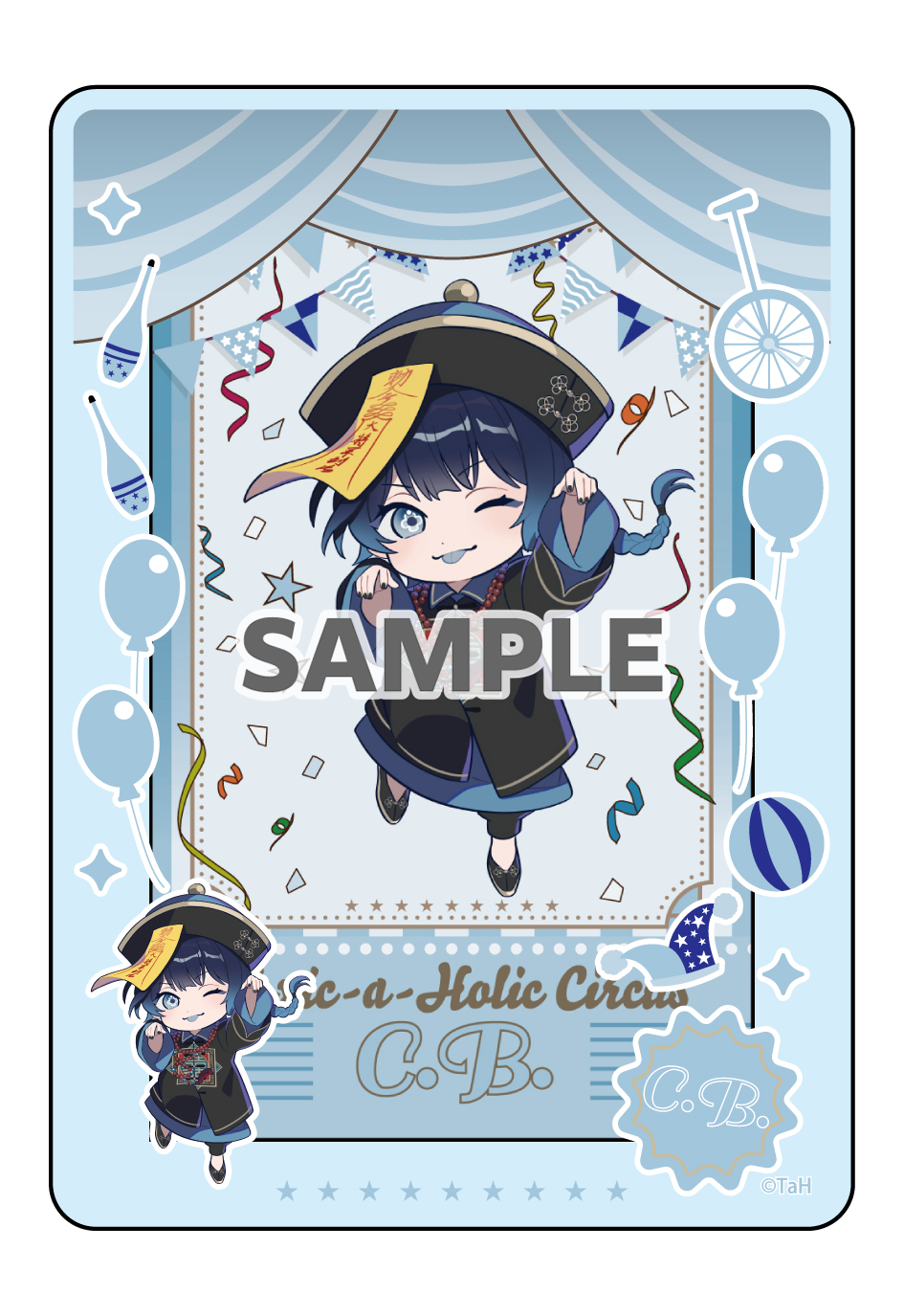 『Toxic-a-Holic』 硬質カードケース&SDキャラクターブロマイドセット Parallel Circus ver. C.B.