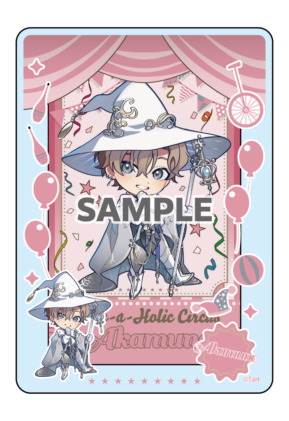 『Toxic-a-Holic』 硬質カードケース&SDキャラクターブロマイドセット Parallel Circus ver. 支部長