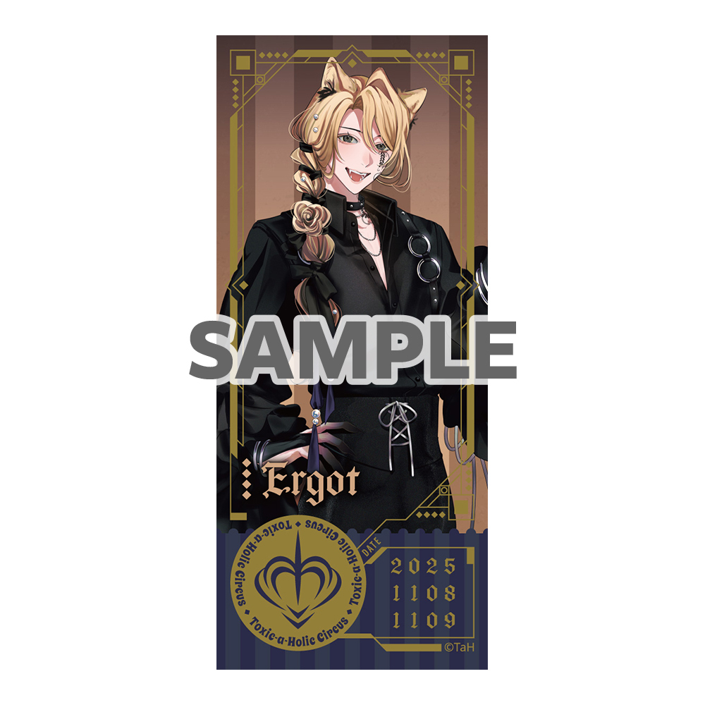 『Toxic-a-Holic』チケット風カード Parallel Circus ver.　アーゴット