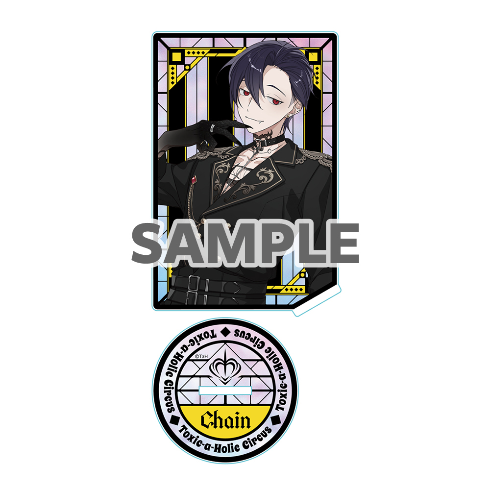 『Toxic-a-Holic』カード型アクリルスタンド Parallel Circus ver.　チェイン