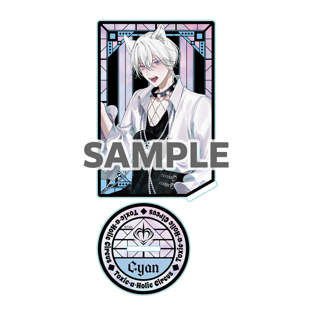 『Toxic-a-Holic』カード型アクリルスタンド Parallel Circus ver.　シアン