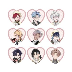 『Toxic-a-Holic』Fan Party Vol.2ランダムハート型缶バッジ（全9種）