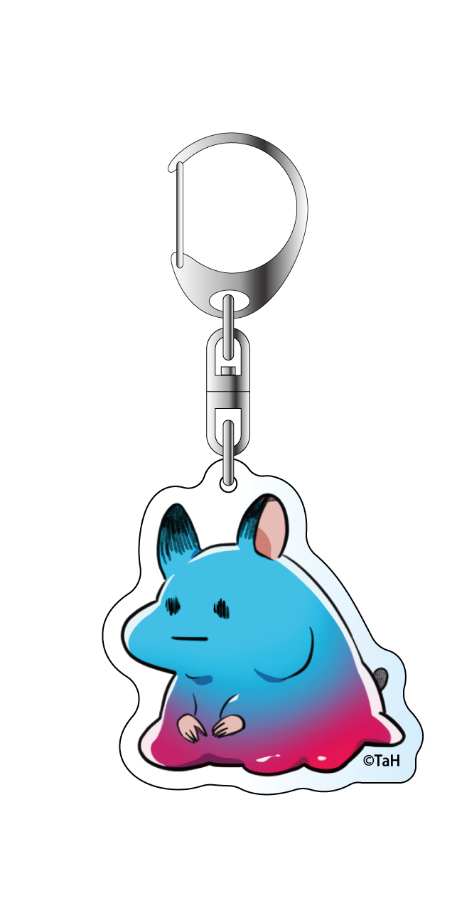 『Toxic-a-Holic』ハムモアクリルキーホルダー