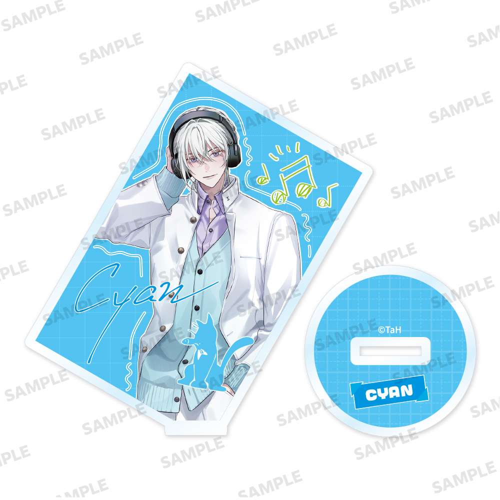 『Toxic-a-Holic』カード型アクリルスタンド 学生服 ver. シアン