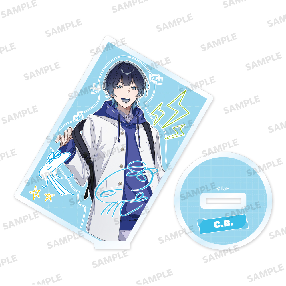 『Toxic-a-Holic』カード型アクリルスタンド 学生服 ver. C.B.