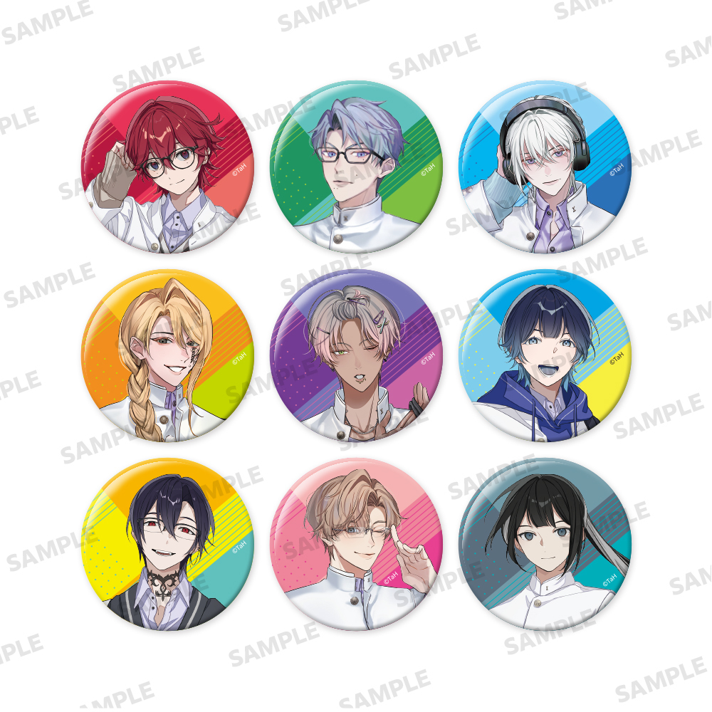 『Toxic-a-Holic』ランダム缶バッジ 学生服 ver. 