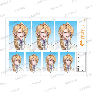 『Toxic-a-Holic』証明写真風ステッカー 学生服 ver.  アーゴット