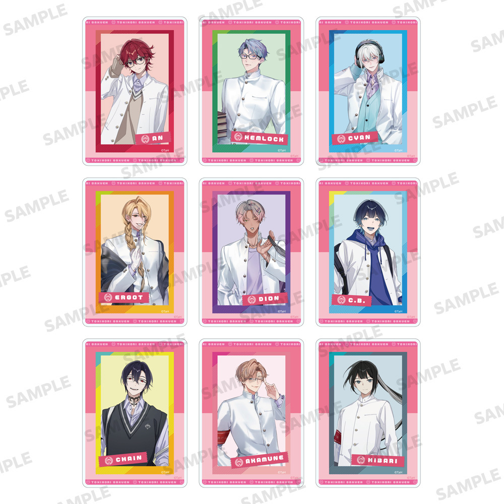 『Toxic-a-Holic』 硬質カードケース&キャラクターブロマイドセット 学生服 ver.