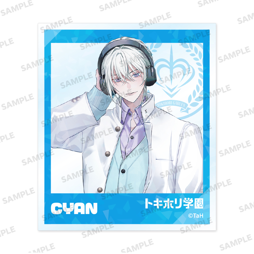 『Toxic-a-Holic』ホログラムアクリルカード 学生服 ver. シアン