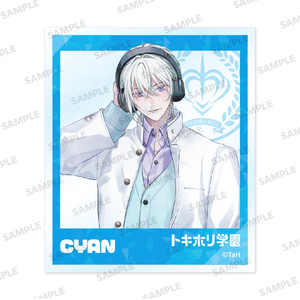 『Toxic-a-Holic』ホログラムアクリルカード 学生服 ver. シアン